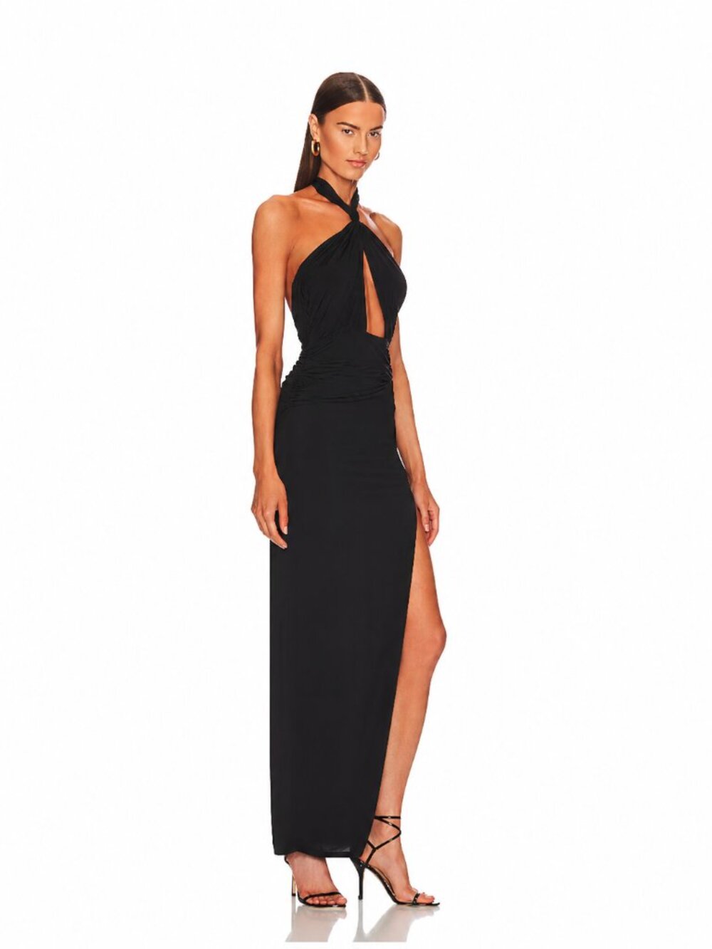 Michael Costello x Revolve Morgan Gown Black XL - Picture 2 of 6